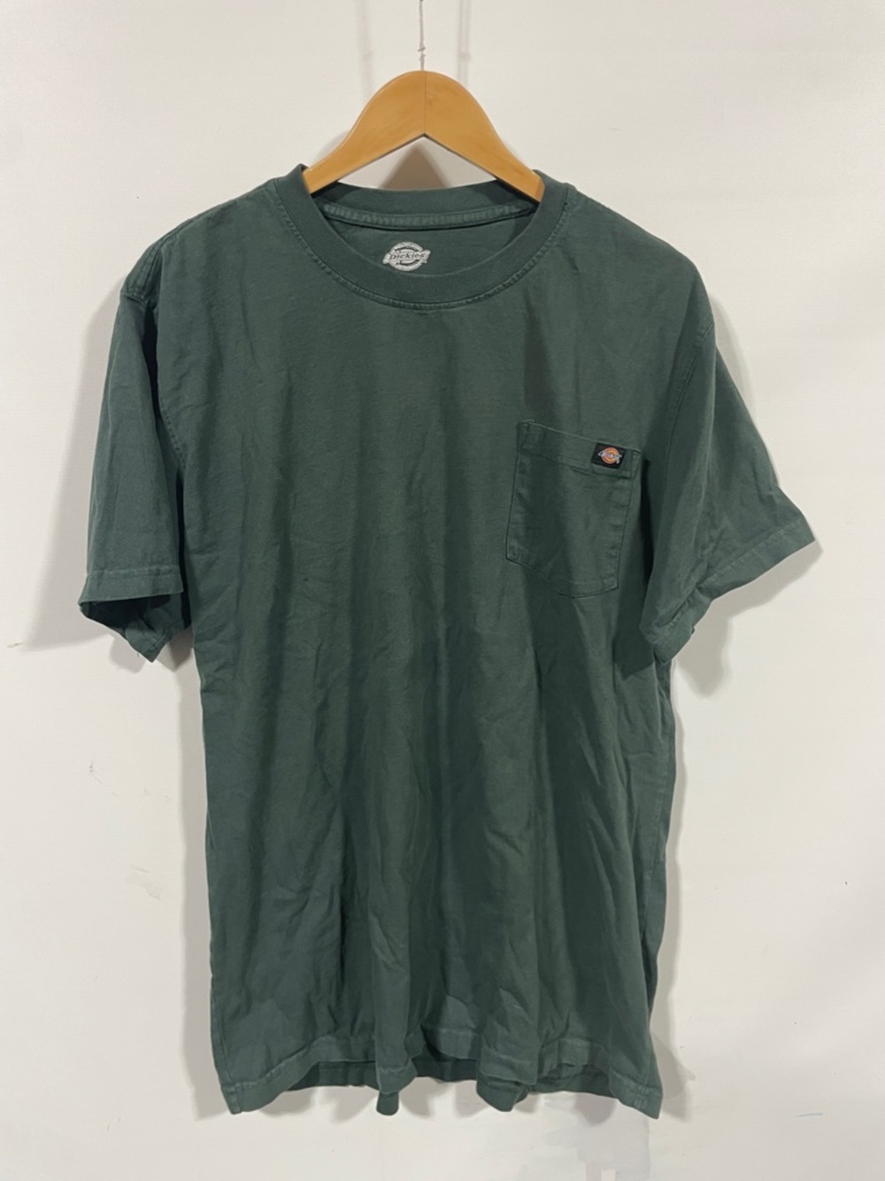 Dickies Men's Dark Green Short Sleeve Pocket Tee